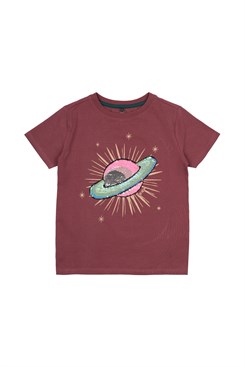 The New Mary SS Tee - Crushed Berry